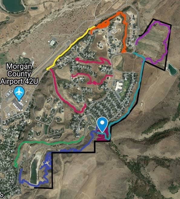 Mountain Green Trails Foundation Trail Map
